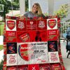 Arsenal F.C – To My Daughter – Love Mom Quilt Blanket