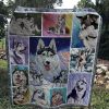 Husky 6 Quilt Blanket