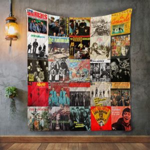 The Animals Album Covers Quilt Blanket