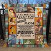 Family I Am A Lucky Son Quilt Blanket Great Customized Blanket Gifts For Birthday Christmas Thanksgiving