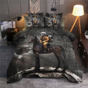 Astronaut Riding A Horse Bedding Set (Duvet Cover & Pillow Cases)